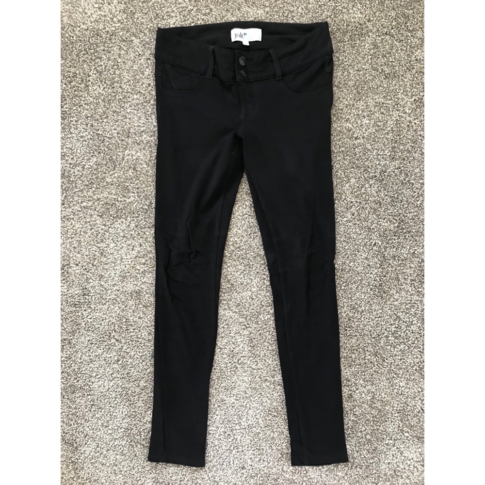 Black jean leggings jeggings with pockets skinny